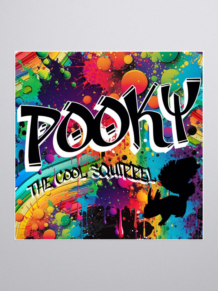 Pooky's Graffiti Kiss Cut Stickers product image (2)