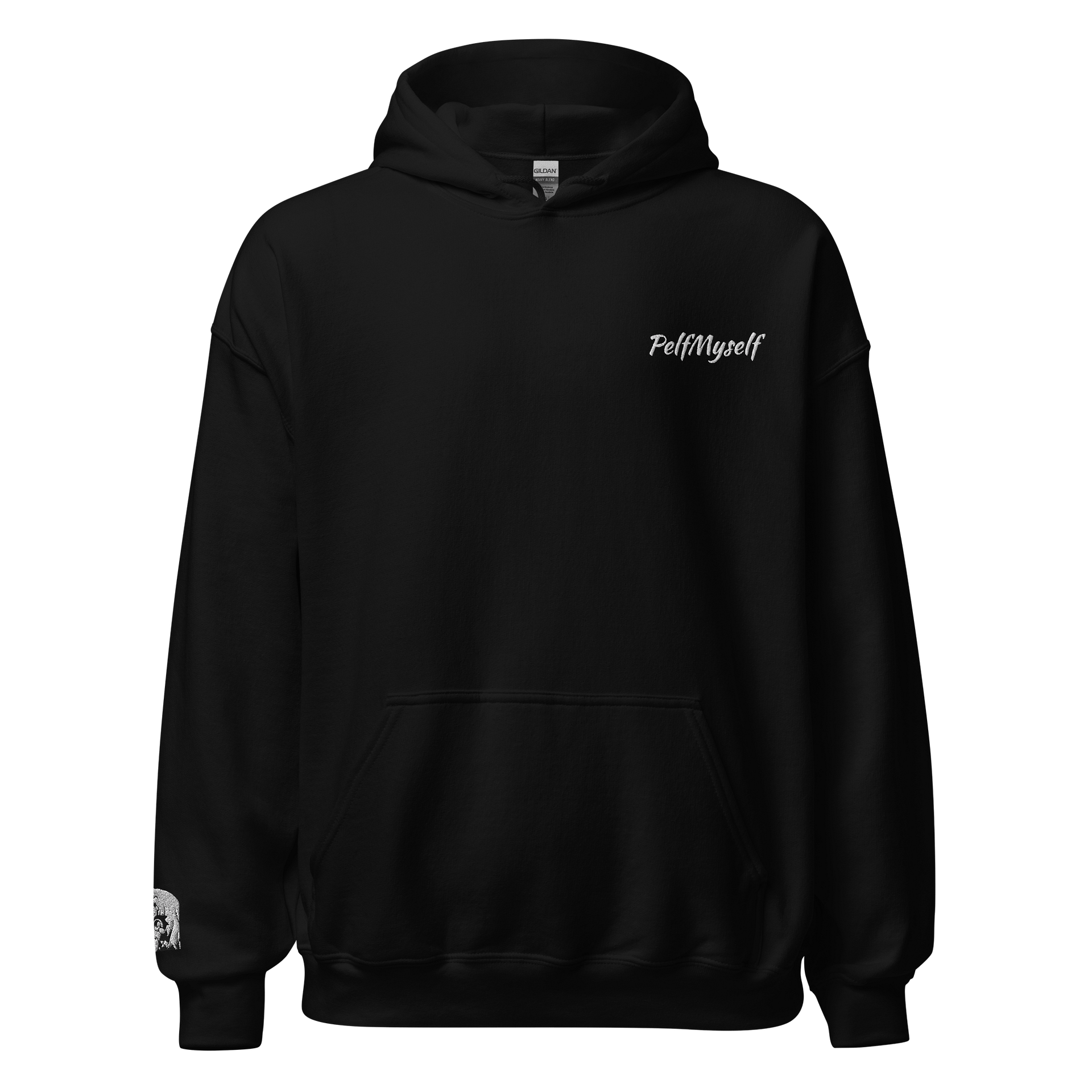 PelfMyself Monochrome Hoodie product image (1)