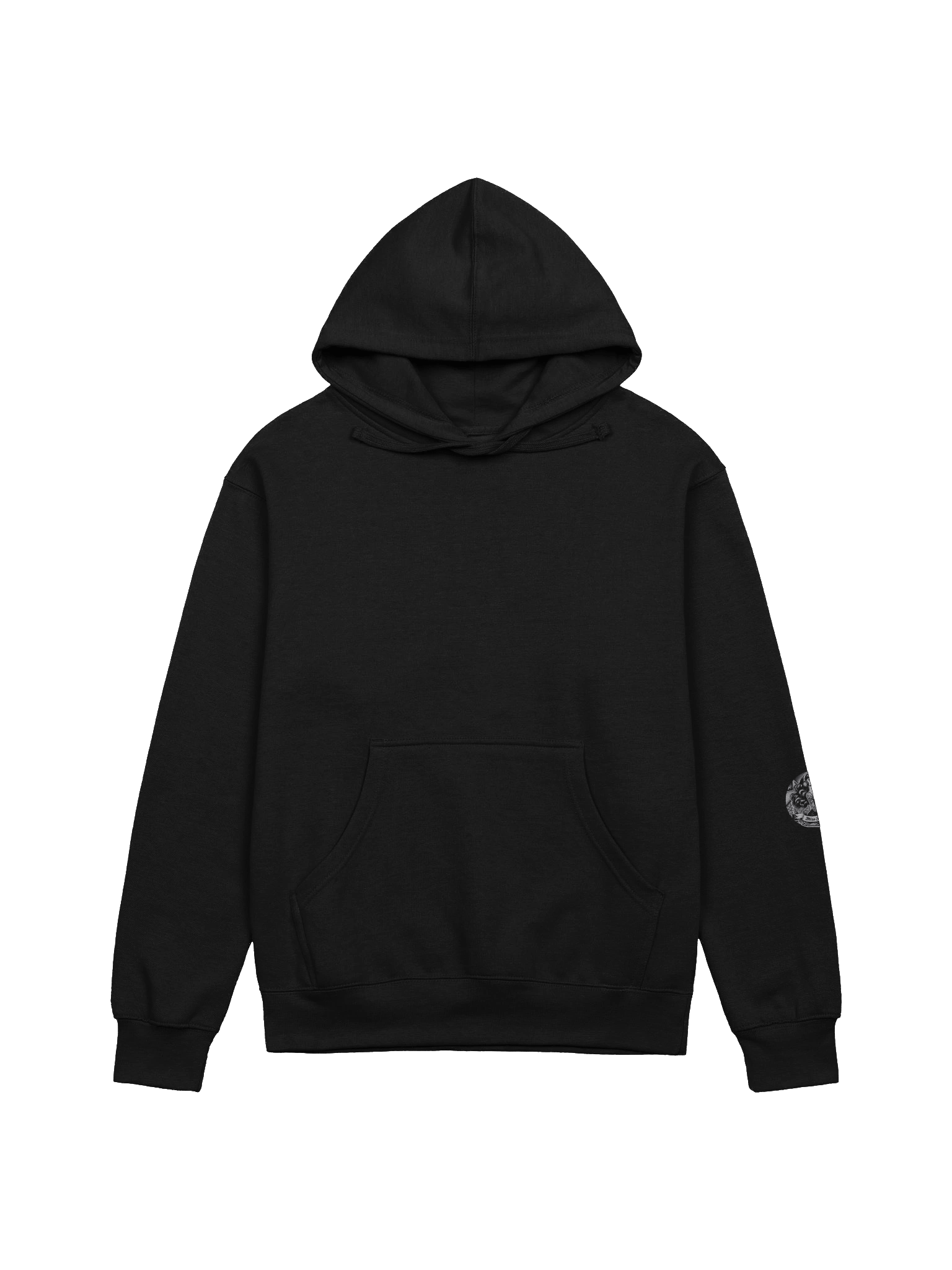 Minimalist B&W Miss Shorty Midweight Hoodie product image (1)