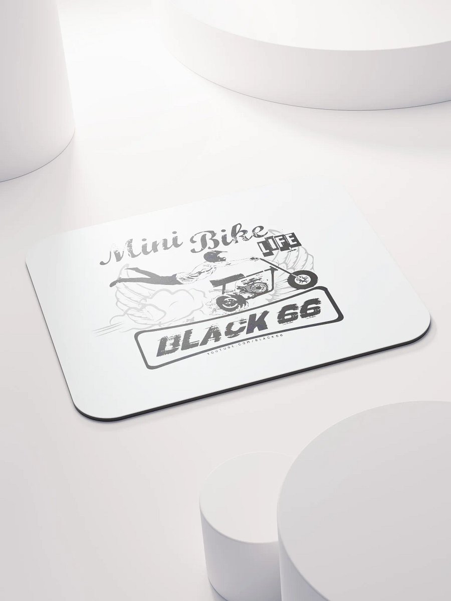 Black66 Mini Bike Life Mouse Pad product image (4)