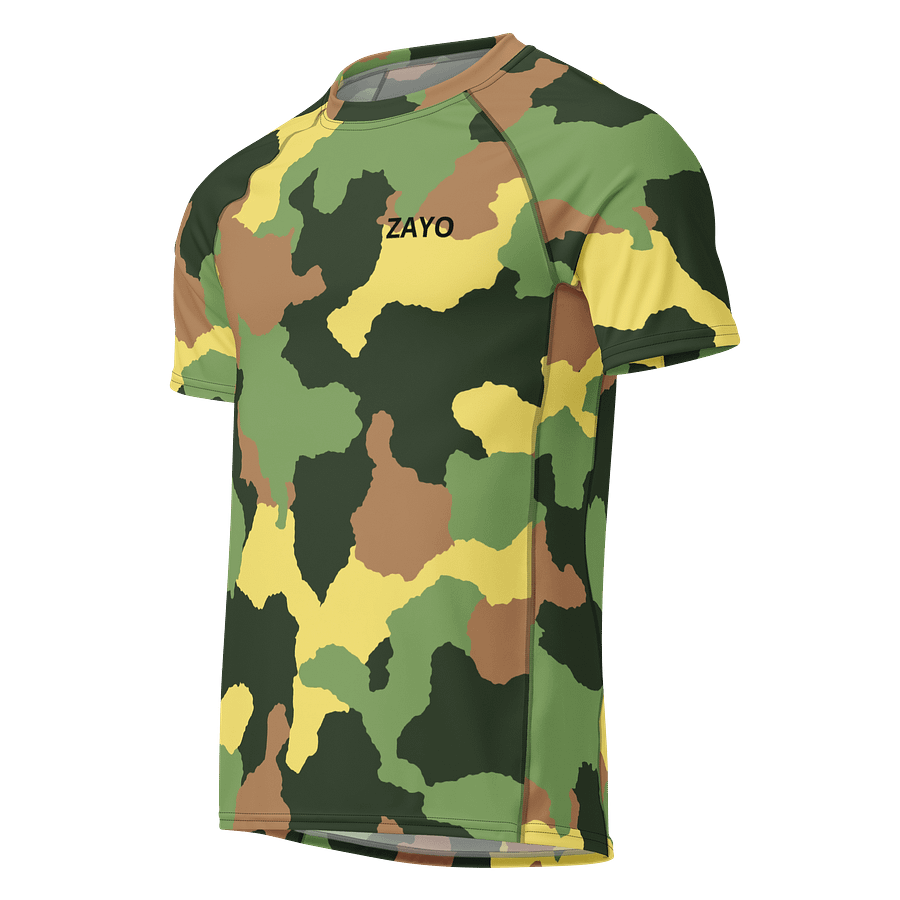 ZAYO Camo Men's Recycled Rash Guard product image (1)