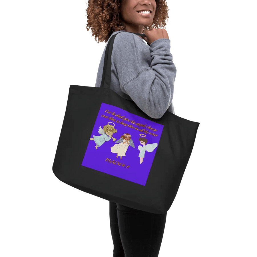 Prayful Servitude Tote Bag_Black product image (9)