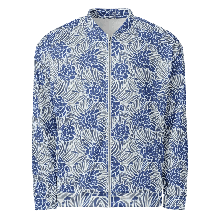 Blue Roses Bomber Jacket product image (1)