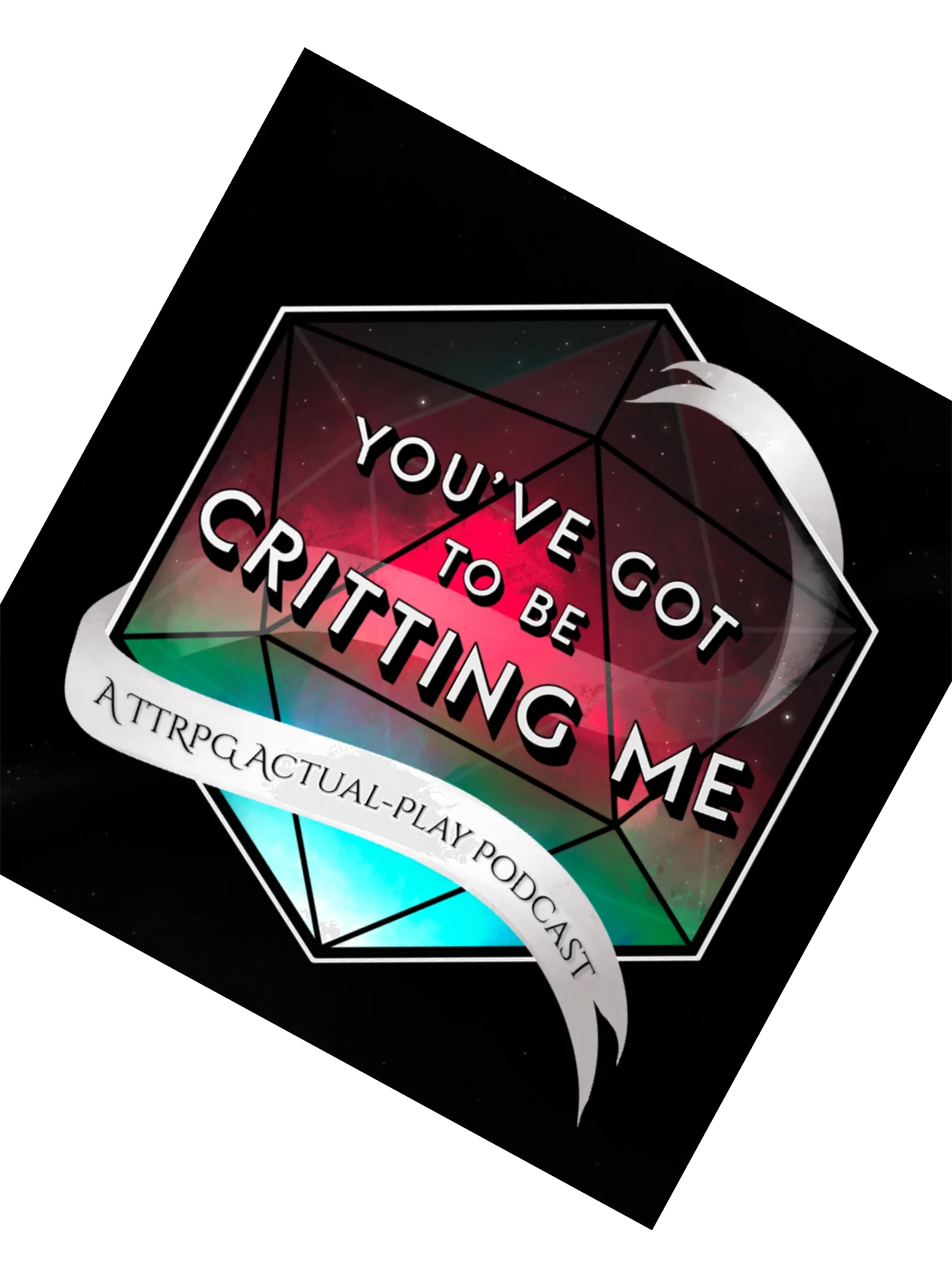 You've Got to Be Critting Me Logo Sticker product image (2)
