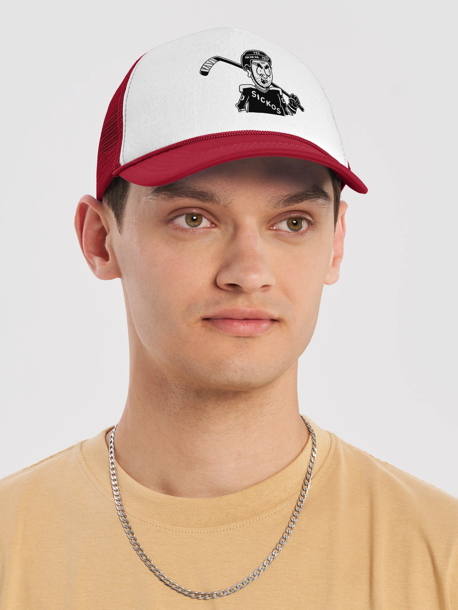 Sickos Hockey Foam Trucker Cap (2 Colors) product image (10)