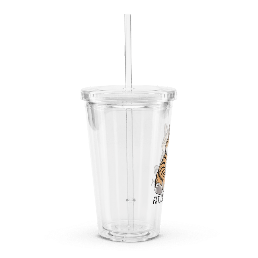 fat, lazy and happy travel cup product image (3)