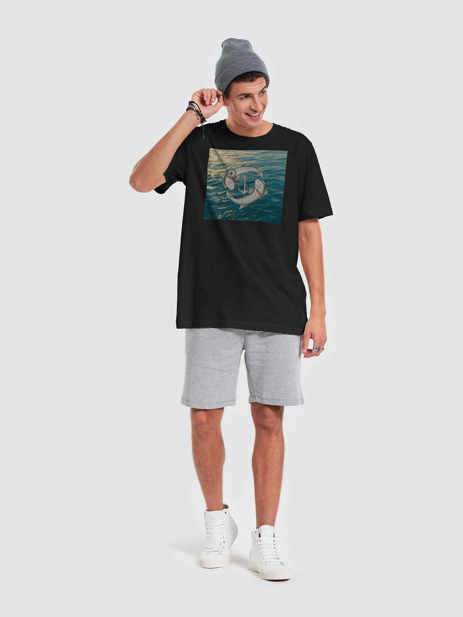 Pisces Zodiac Unisex T-Shirt - Anchor Design product image (2)