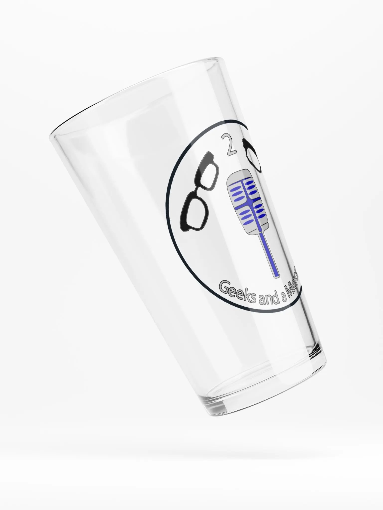 2 Geeks Pint Glass product image (4)