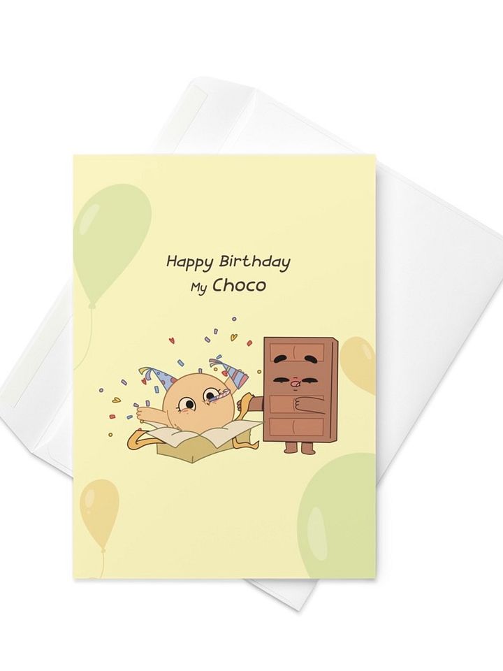 Happy Birthday my Choco | Birthday Card product image (2)