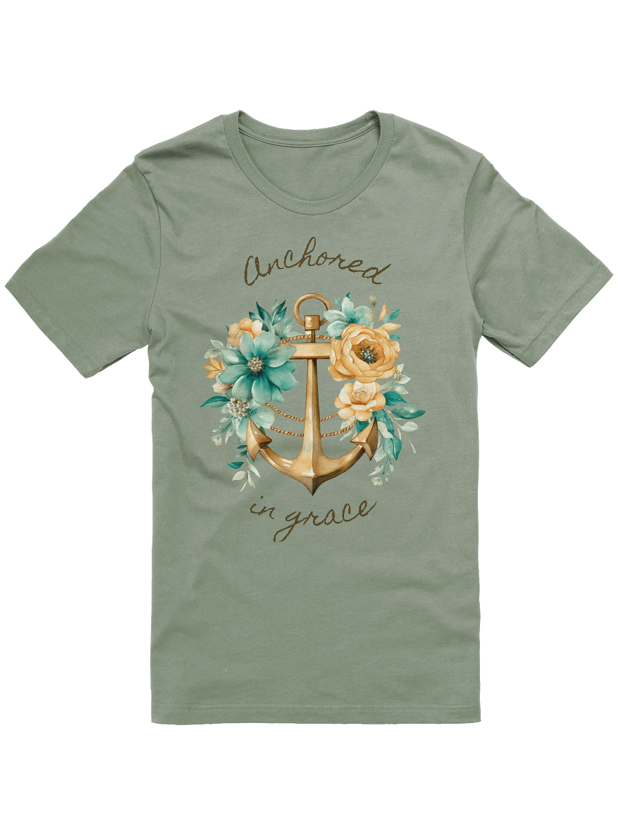 Anchored in Grace T-shirt product image (1)