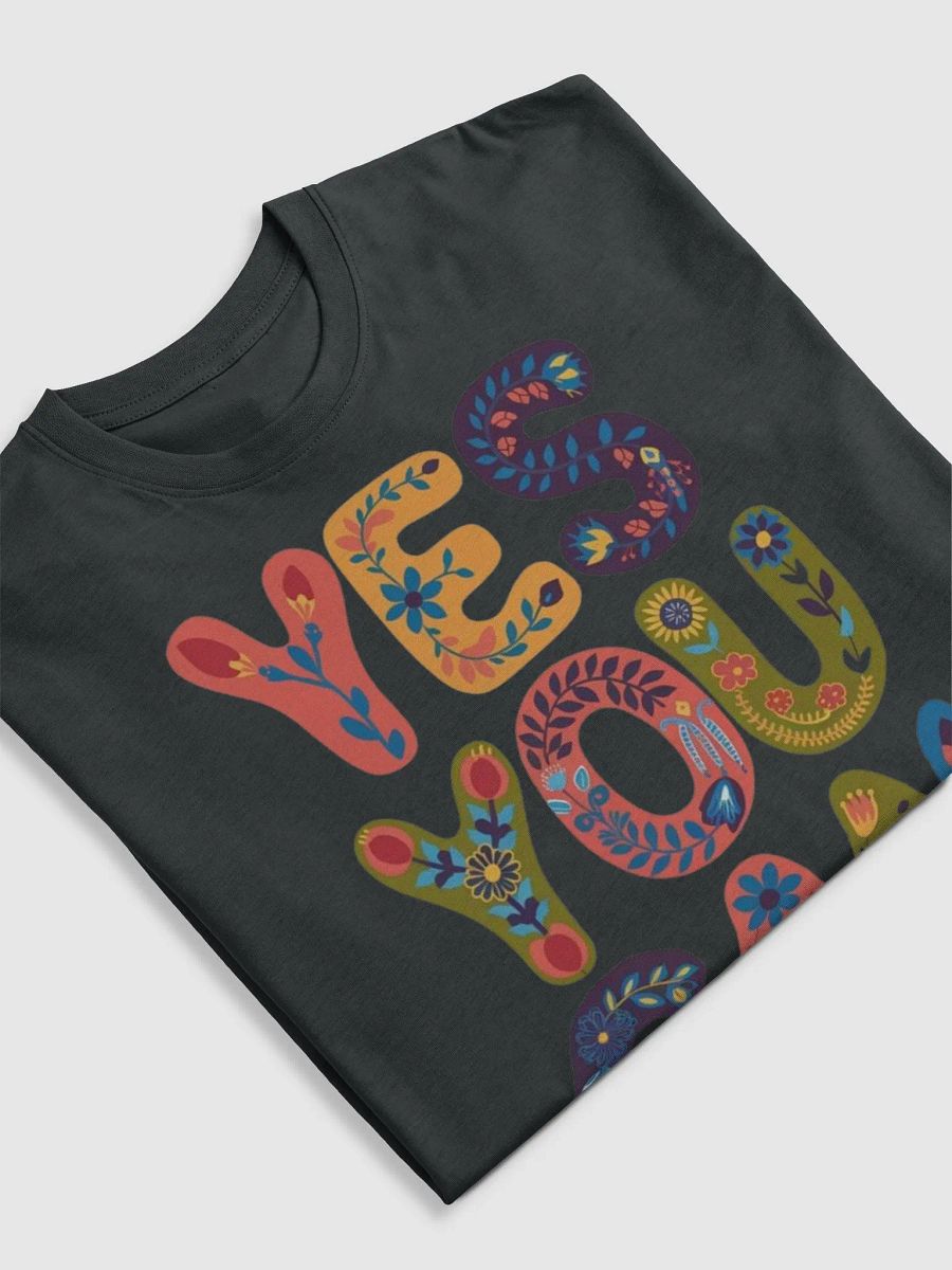 Floral YES YOU CAN Men's Tee product image (5)