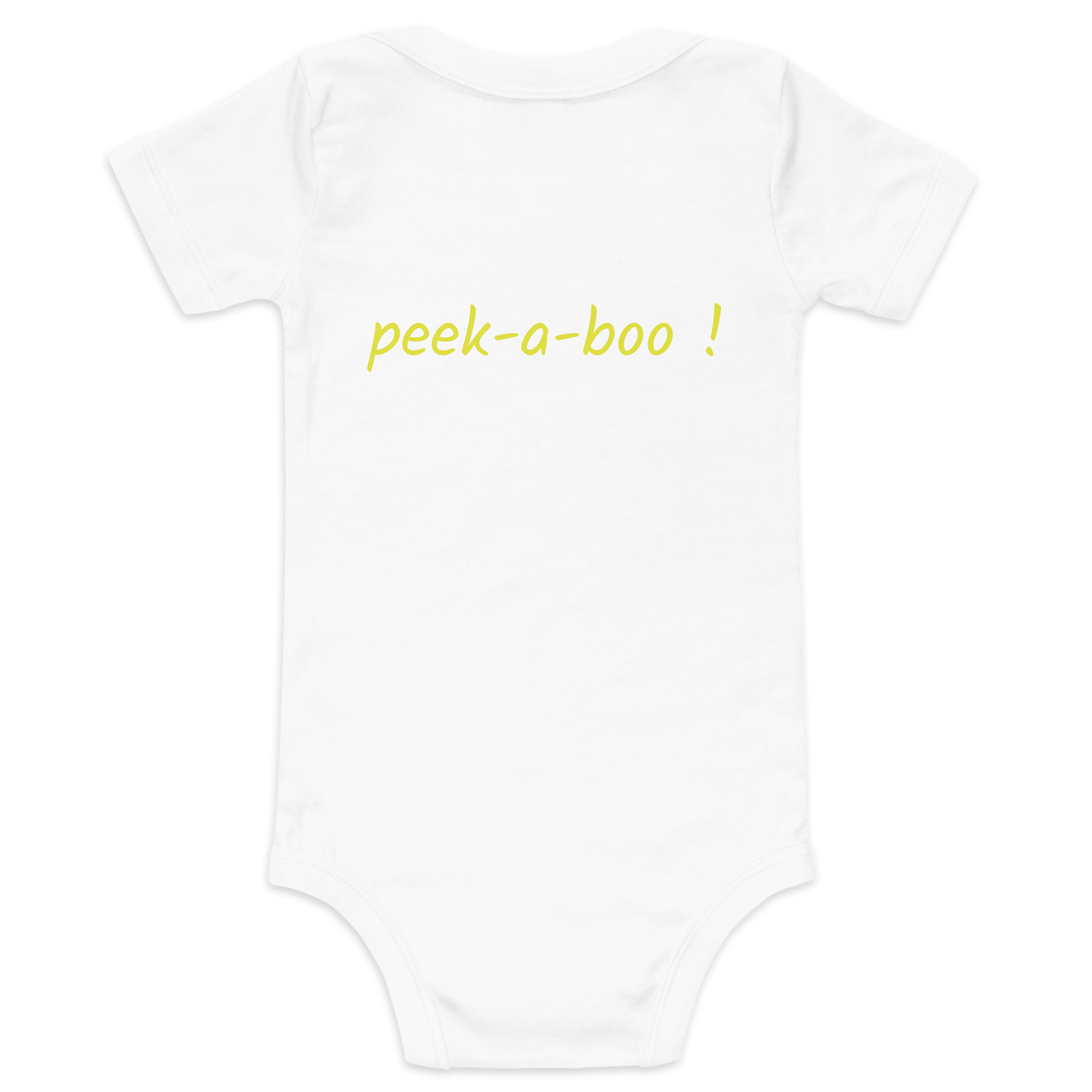 Vervet Monkey Baby Short Sleeve One Piece-Peek-a-Boo product image (2)