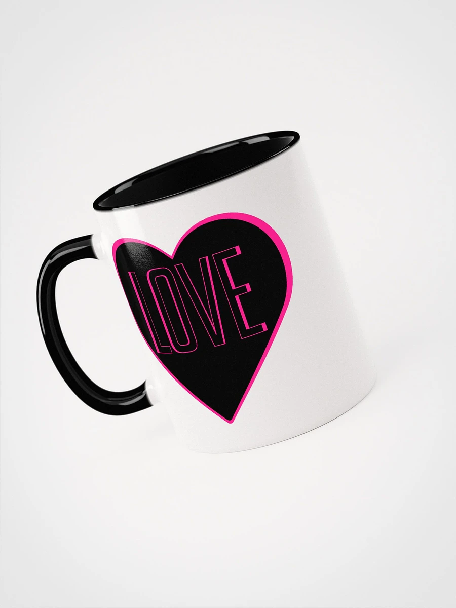 PLUR Love Ceramic White Mug product image (2)