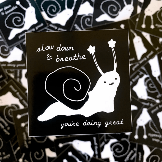 Snail sticker product image (1)