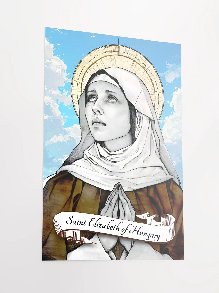 Saint Elizabeth Of Hungary Poster product image (4)