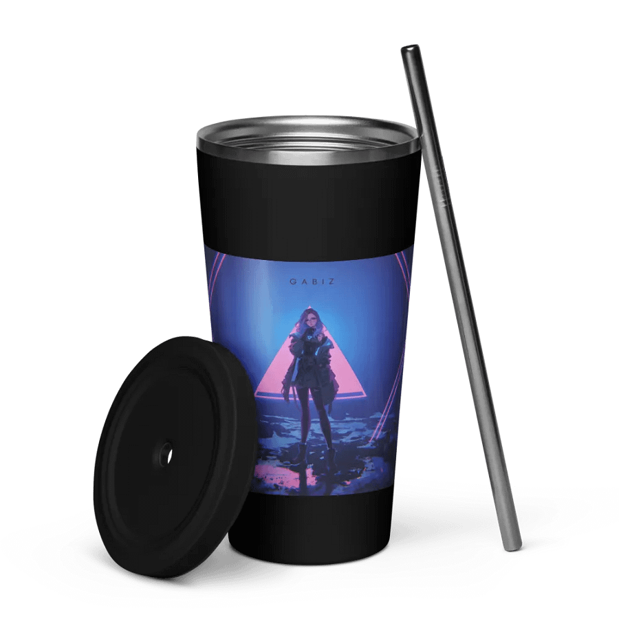 Cyberpunk V.1 Tumbler with a Straw product image (2)