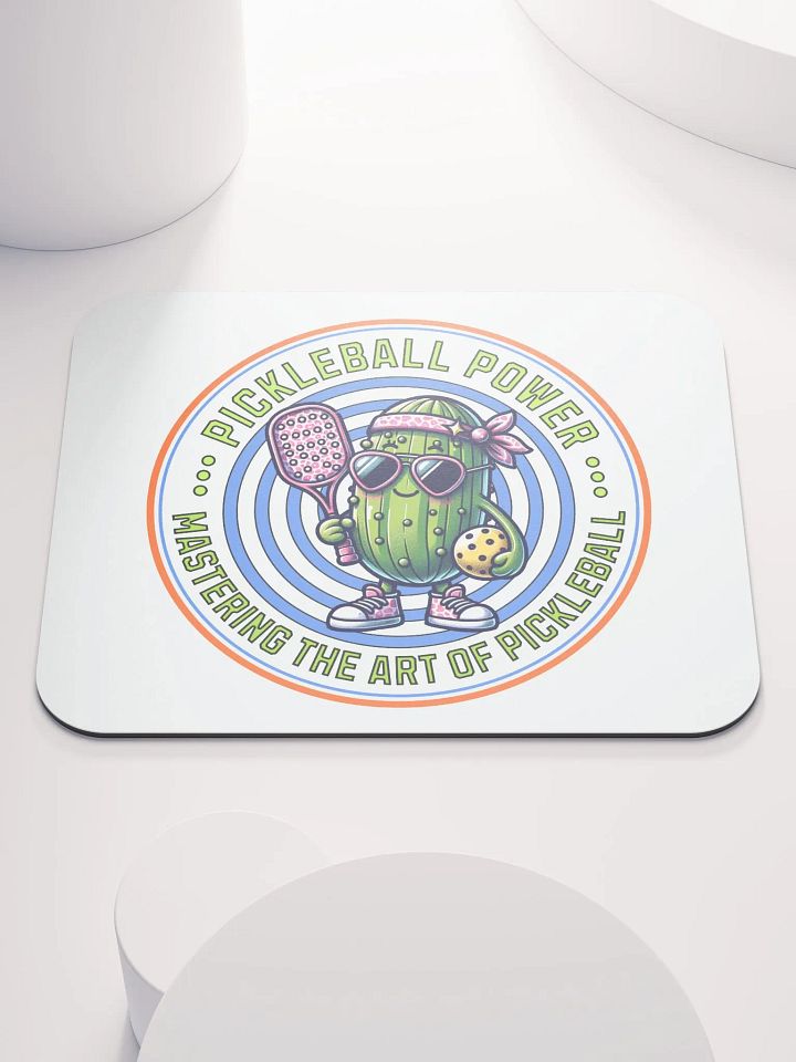 Pickleball Power Mastering The Art Of Pickleball Mouse Pad product image (2)