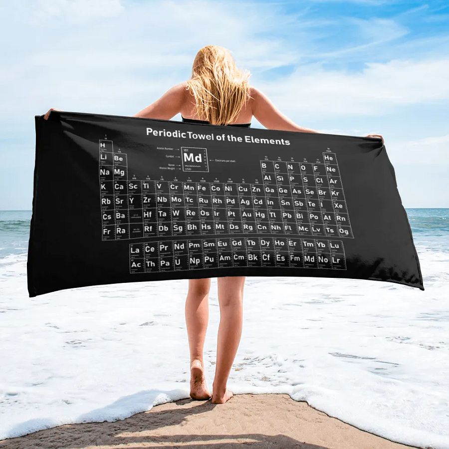 Periodic Towel of the Elements product image (5)