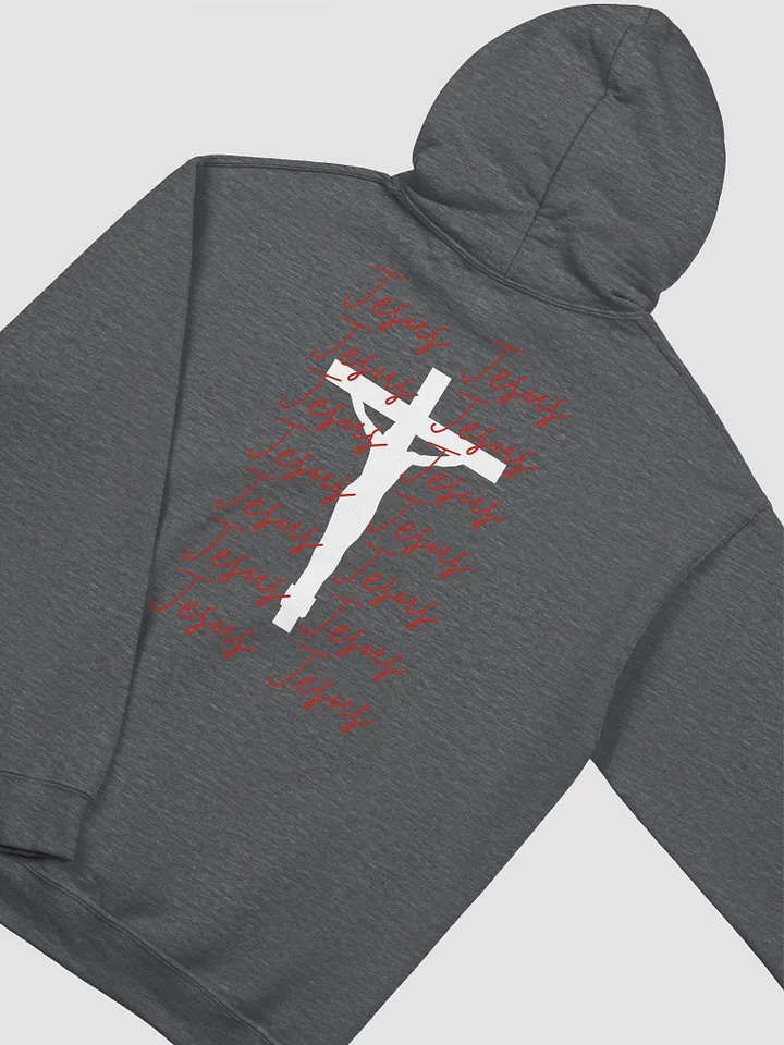 Jesus on the Cross Hoodie - Dark Colors product image (1)
