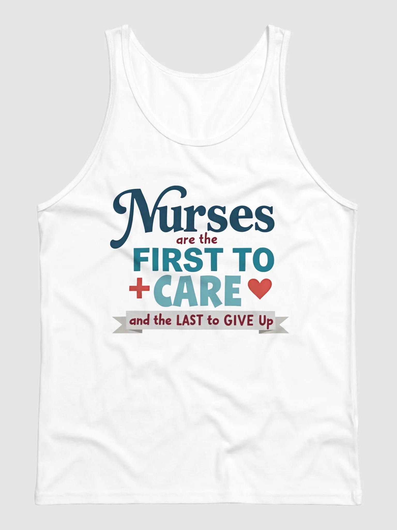 First to Care, Last to Give Up Tank product image (3)