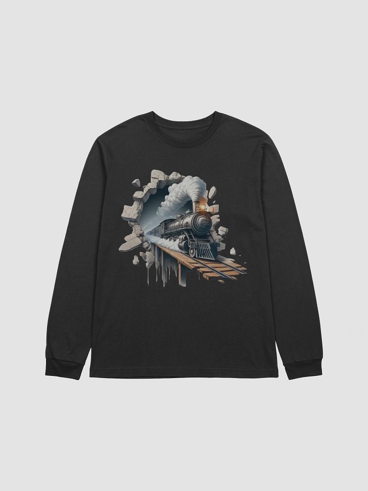 Steam Engine Breakthrough Long Sleeve T-Shirt product image (1)