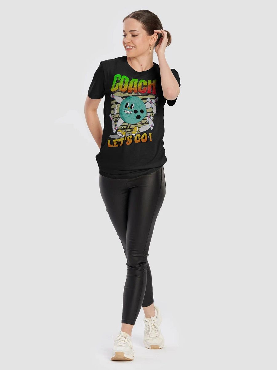 Retro Mascot Coach Bowling Motivational T-Shirt product image (13)