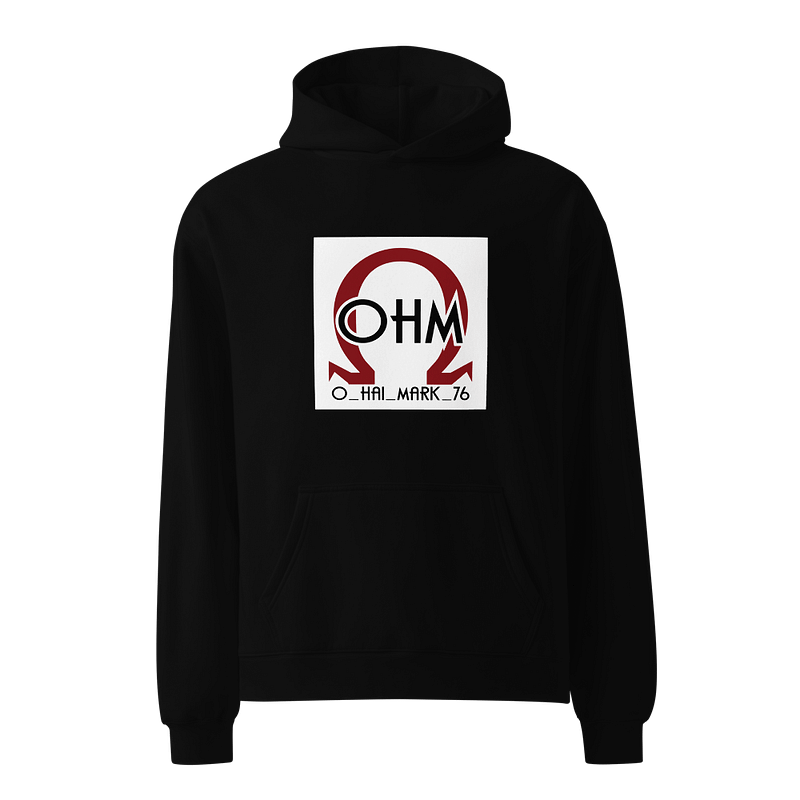 OHM Hoodie White BG
