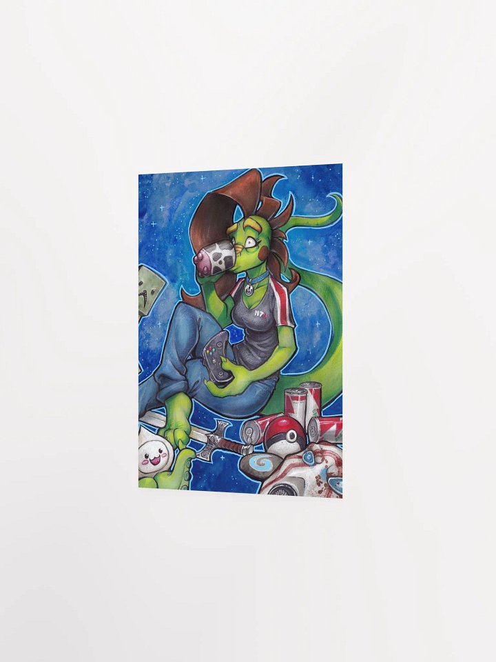"Gamer Liz" Print product image (5)
