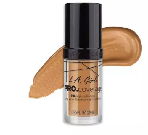 L.A. GIRL PRO COVERAGE ILLUMINATING FOUNDATION - Full Shades UK Best Seller product image (4)