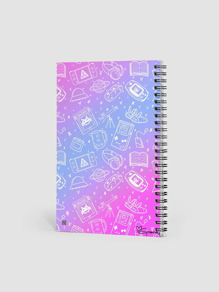 Spiral Bound Pastel Doodle Dotted Journal product image (2)