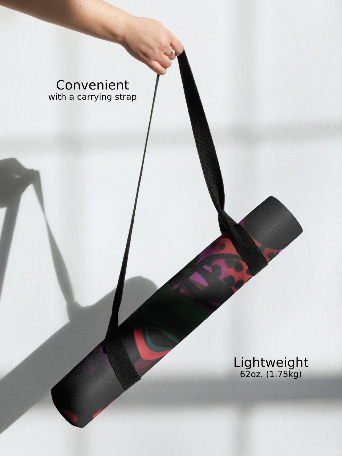 Yoga Mat "Blosoom At Midnight" product image (4)
