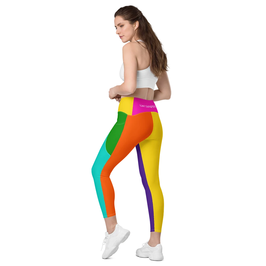 School of Chaos Colourblock Leggings product image (29)