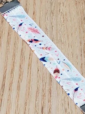 Feathers Elastic Bracelet | Handmade Accessory for Bellabeat Leaf Urban & Ivy product image (2)