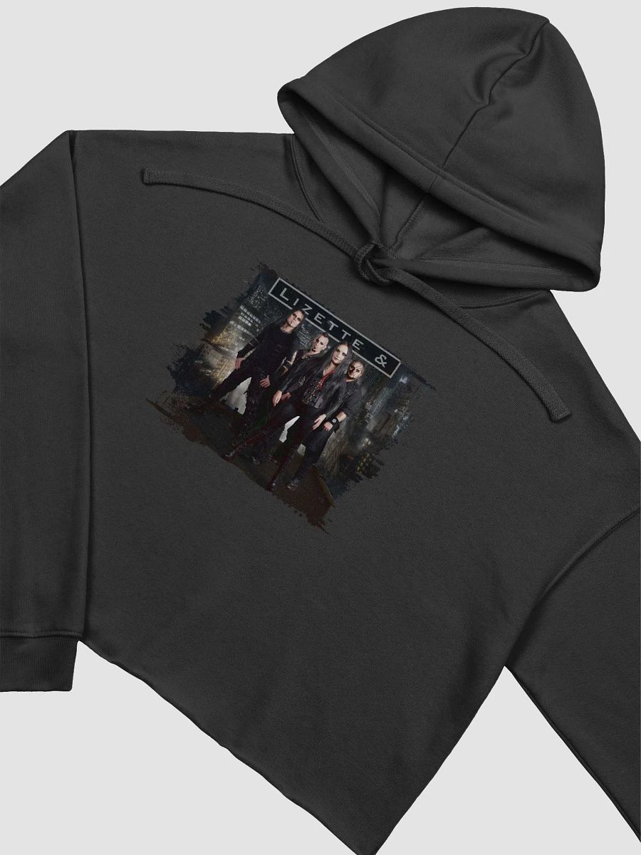 Bella+Canvas Fleece Crop Hoodie product image (3)