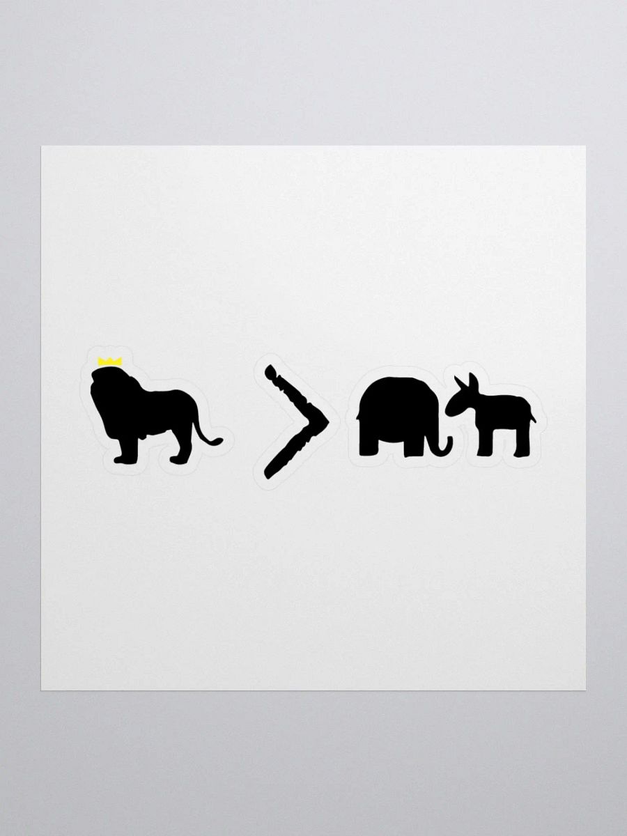 Lion is Greater than Politics product image (1)