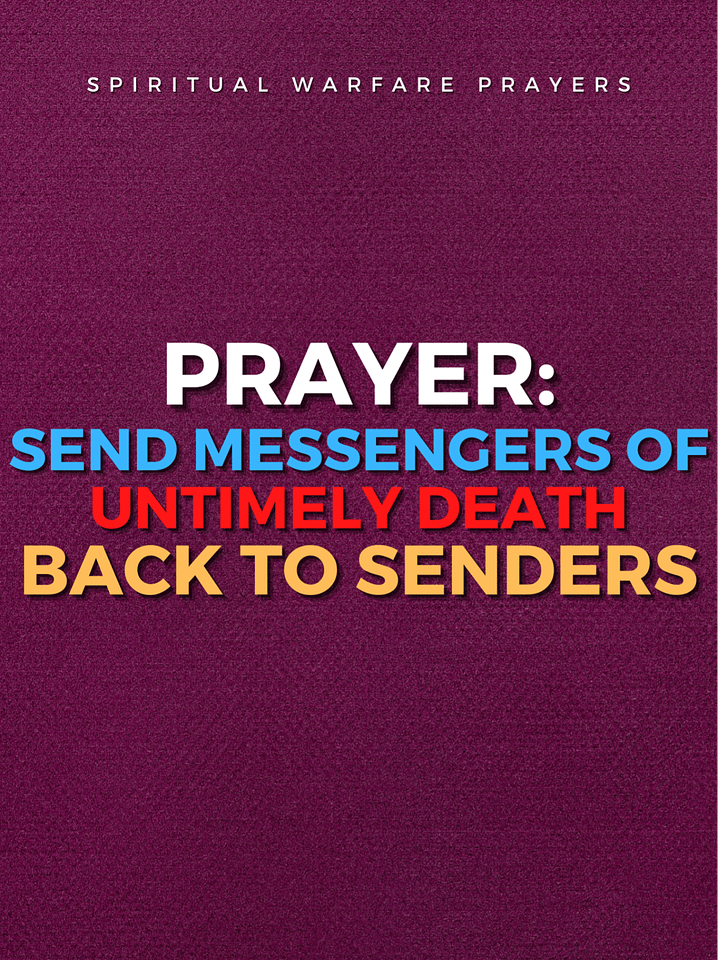 Deliverance from Satanic Messengers of Death product image (1)