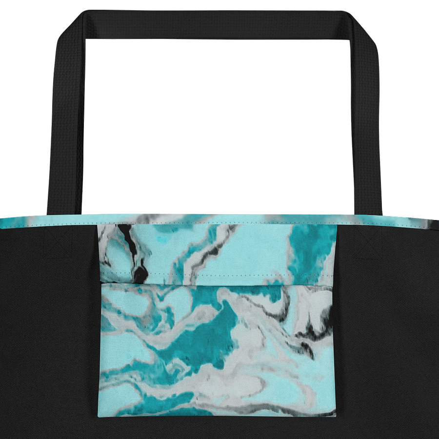 Fluid Turquoise Art Bag product image (2)