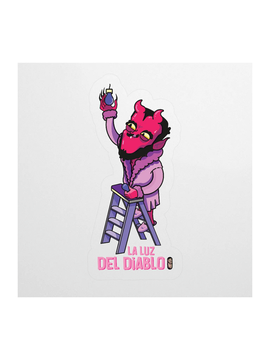 La Luz del Diablo - Sticker (Kiss Cut) product image (1)