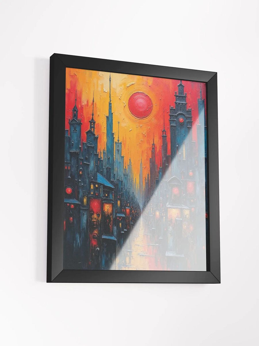 Sunlit Metropolis Framed Print product image (4)