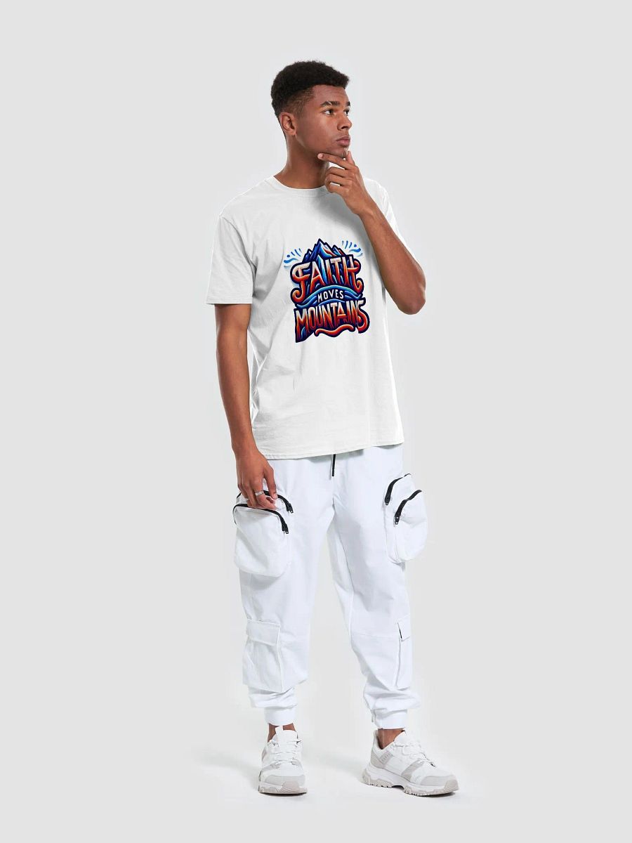 Faith Moves Mountains Inspirational T-Shirt product image (5)