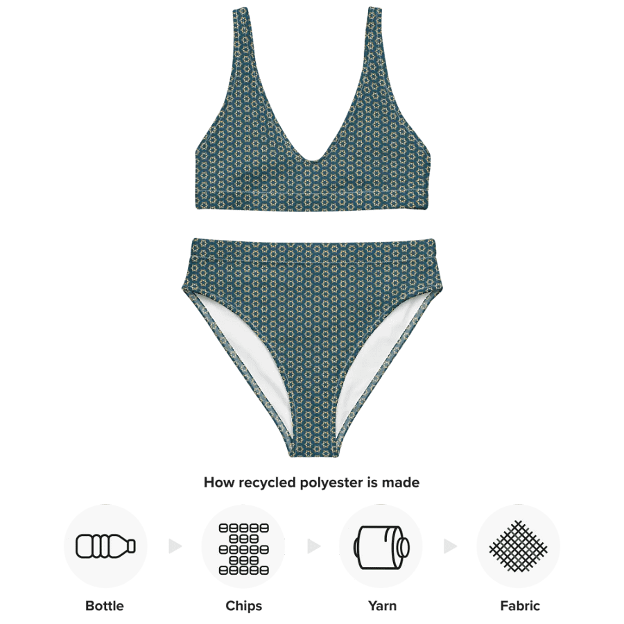 Seashell and Starfish Hight Waisted Bikini product image (6)