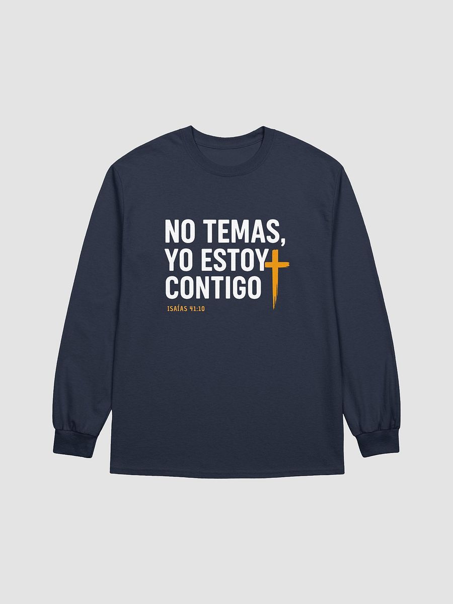 Camiseta Unisex Manga Larga | No temas yo estoy contigo product image (17)