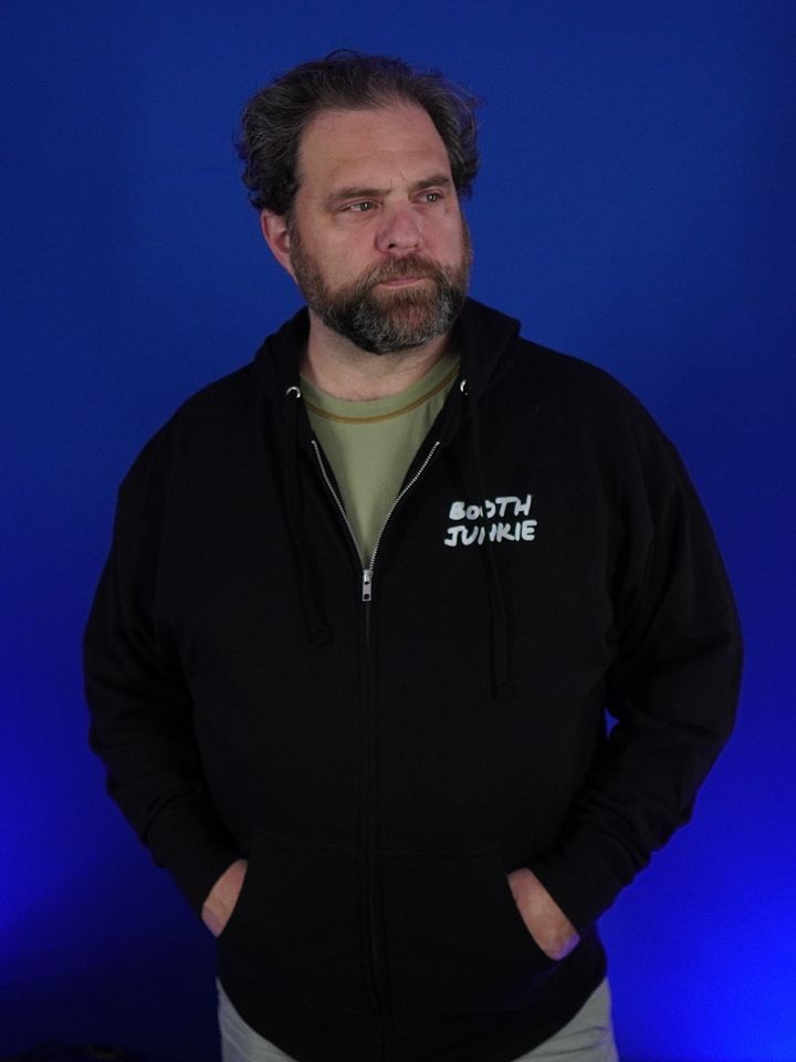 Booth Junkie White Text Logo product image (1)