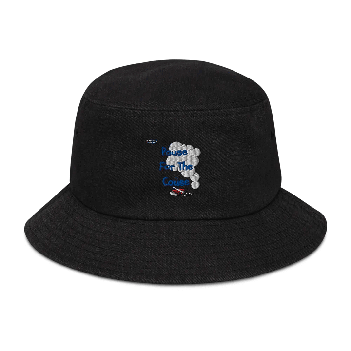Pause For The Cause Denim Bucket Hat product image (1)