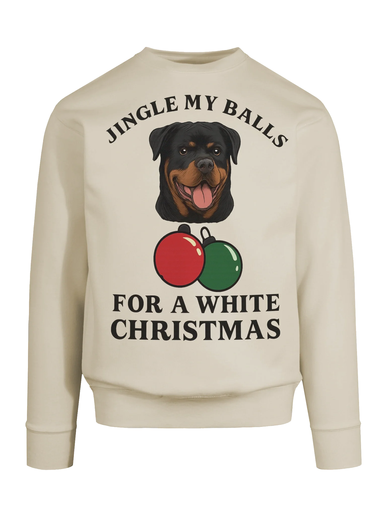 Jingle My Balls Rottweiler Christmas Sweatshirt product image (54)