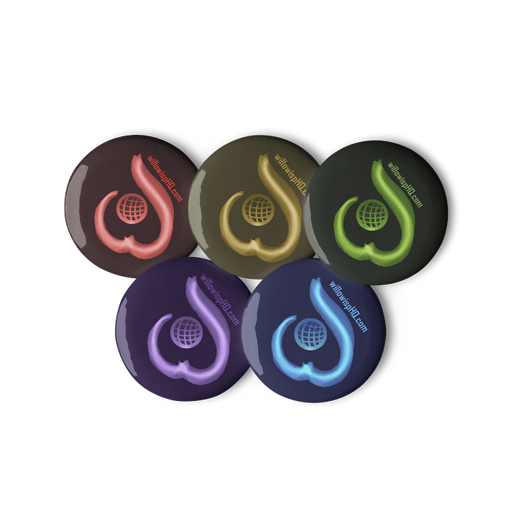 WILLOWISP Button Pins (Color Collection) product image (2)