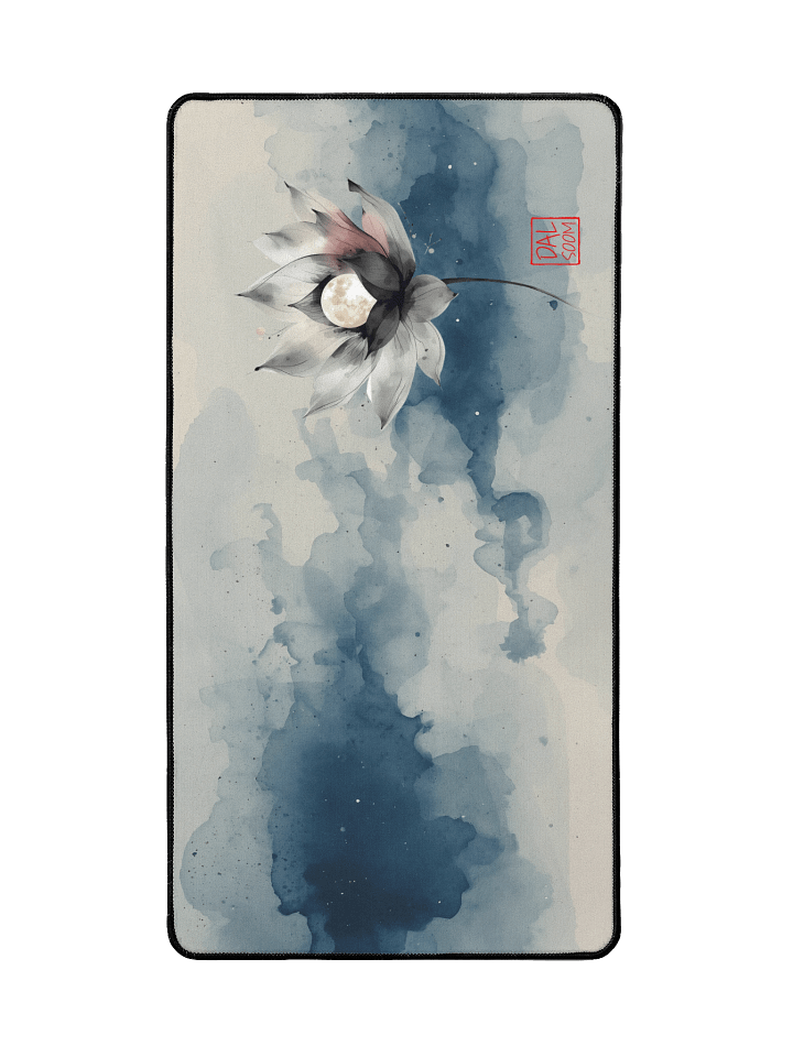 Moonlit Lotus Desk Mat product image (2)
