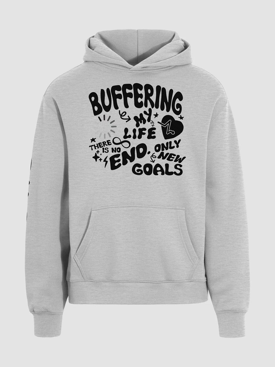 Buffering Dark Oversized Hoodie product image (3)