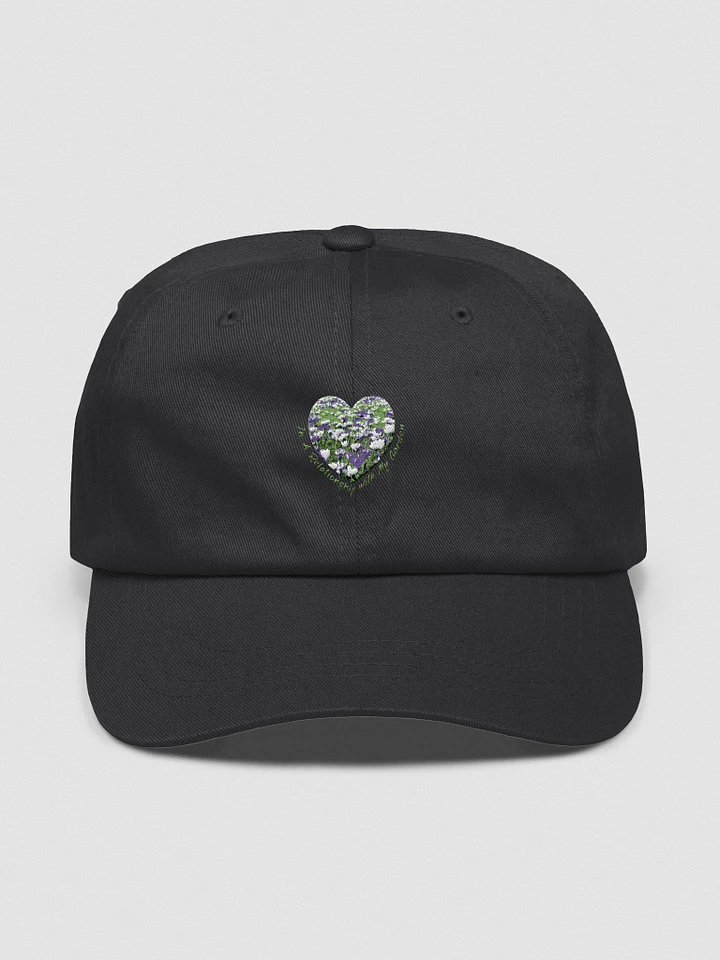 Floral Heart Collage Dad Hat product image (2)