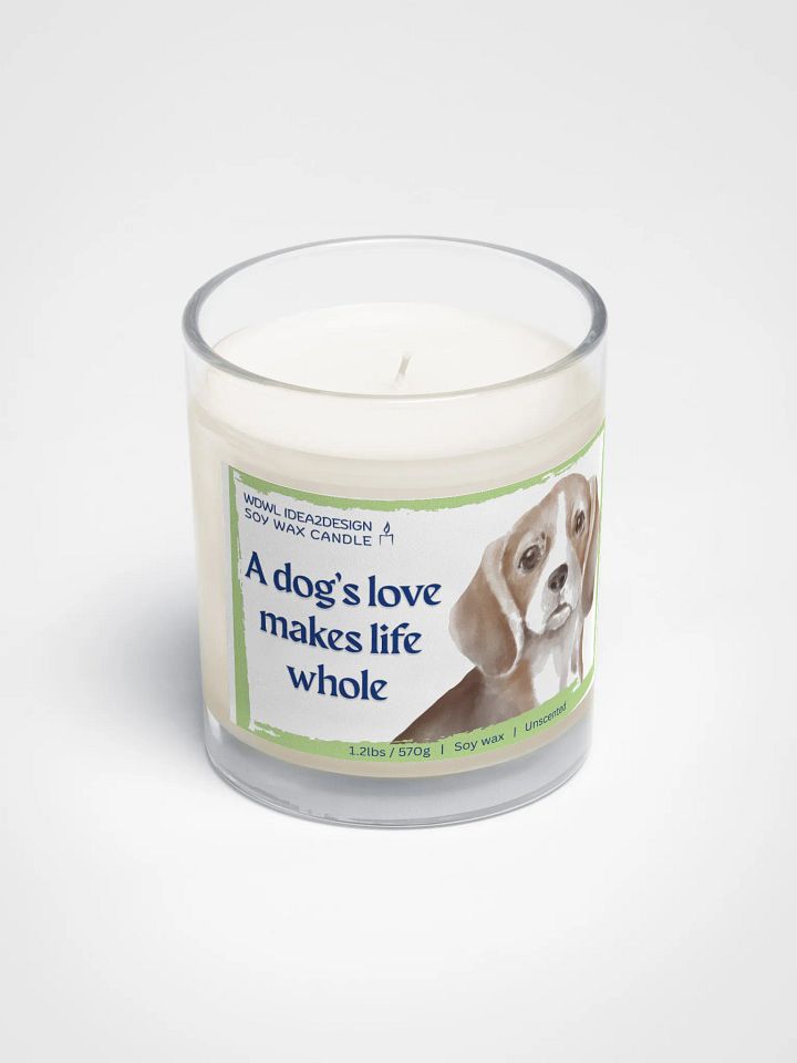 Beagle Dog Lover Best Gift, Large Capacity, Great Value & Eco-Friendly Candle – 1.2 lbs of Pure Serenity product image (2)